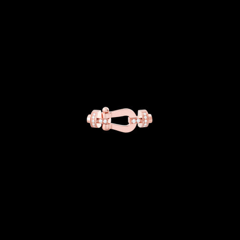 FIBBIA FORCE 10 IN ORO ROSA CON DIAMANTI MODELLO MEDIO 0B0073
